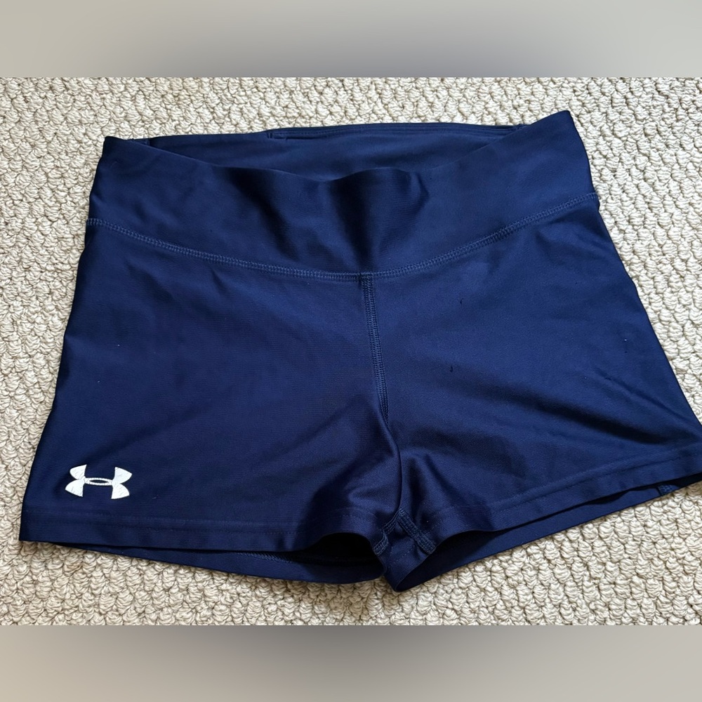 Under Armour Women's Dark Blue Athletic Shorts